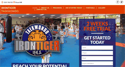 Desktop Screenshot of irontiger.com.au